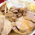 ラーメン二郎 - ラーメン小＋ニンニク多め