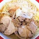 ラーメン二郎 - ラーメン小＋ニンニク多め