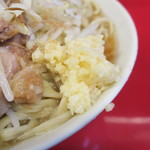 ラーメン二郎 - ニンニク多め