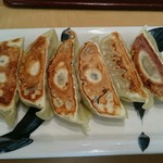 丸源ラーメン - ニンニク無しの餃子。これはこれで美味しかった！