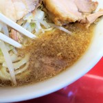 ラーメン二郎 - スープ