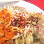 ラーメン二郎 - 粗挽き唐辛子投下～♪