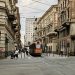 Cantine Barbaroux - 古いトラムも走っているトリノ