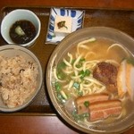 みつくら製麺所 - そばセット￥550