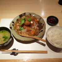割烹 大田川 - クリームコロッケ野菜あんかけ