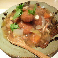 割烹 大田川 - クリームコロッケ野菜あんかけ