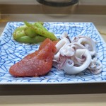 家庭料理 小川 - アテ盛り合わせ