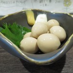 つかふき屋 - うずら醤油漬け