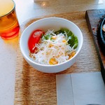 喫茶 サンワ - サラダも