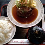キッチンふじみ - ハンバーグ（和風味）８００円