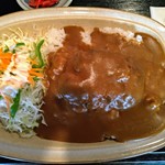 キッチンふじみ - ハンバーグカレー８００円