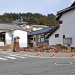 ほそばら - 会田宿交差点を北上