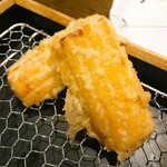 天ぷら 穴子蒲焼 助六酒場 - トウモロコシ天