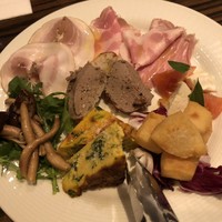 エビスエスクラッシコ - 前菜とハム。