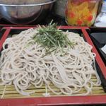 資さんうどん - 元々はざるうどんのセットでしたが私は６０円足して蕎麦にして貰いました。