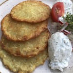 Freiberger Schankhaus - ポテトパンケーキ(アップ)♪