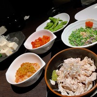 博多もつ鍋 やま中 赤坂店 - 酢モツなど。