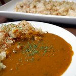 ハッピーデートカフェ - かぼちゃで作った田舎カレー