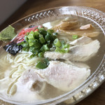 森下そば - 冷やし(塩)アップ