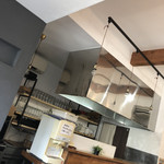 森下そば - カウンター