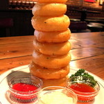 Onion ring tower Morris specialty♪ 650 yen