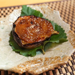 山ごぼう - 丸茄子の田楽