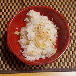 山ごぼう - ご飯