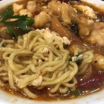 大衆中遊華食堂 八戒 - 麺はこんな感じ〜