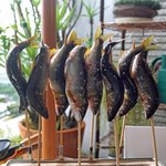 根津松本 - 和良川の天然鮎の塩焼き（おまけ）
