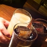 エイティーズ テクスメクス カフェアンドダイナー - 二回目のカンパーイ♪(*^^)o∀*∀o(^^*)♪