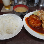 ハンバーグ＆洋食　ベア - Bランチ850円
