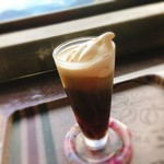 赤城山頂駅記念館サントリービア･バーベキューホール - コーヒーフロート1