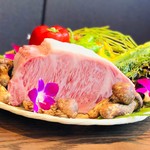 Sai Teppan - 厳選黒毛和牛A5ランクステーキと旬野菜を女性シェフが鉄板でアレンジ。