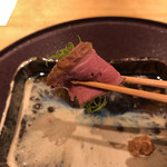 馳走 啐啄一十  - 青葱とフォワグラ味噌を包んでパクっと！