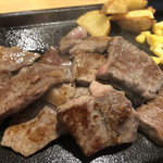 アケボノステーキ - 美味しいお肉ですよ