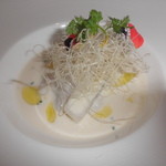 リストランテKubotsu - 2012-2海の幸入り　根セロリの冷たいスープ