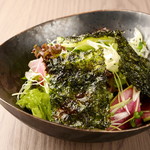 홈메이드 한국식 드레싱의 초레기 샐러드