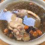 蔡家嘉義火雞肉飯 - 人参香茹雞湯