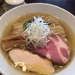 人力俥 - 待望の南高梅の塩そば！