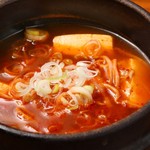 焼肉天下豊橋店 - 肉スープ