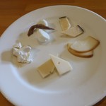 ピッツェリア ヴィスコンティ - チーズの盛り合わせ