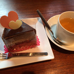 くらしの杜 コラボカフェ - ハートフルさんのケーキ