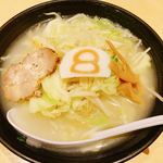 8番ラーメン  - 野菜らーめん　塩