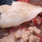 元祖台湾もつ鍋 仁 - 豚バラ肉オンザ台湾ミンチ