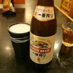 Shibadaimon Sarashina Nunoya - ビールは選べる とりあえず一番搾りで！