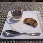 ラ ターブル ドゥ ジョエル・ロブション - アミューズ　レバーとフォアグラ