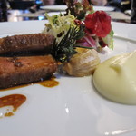 ラ ターブル ドゥ ジョエル・ロブション - 白いのはポテト