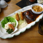 GORDINI - C定食　ハンバーグ（１，３００円）