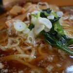 天下一 - 醤油ラーメン＋半チャーハン（550円）
            