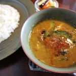 豚と豆腐とゴーヤのカリー２